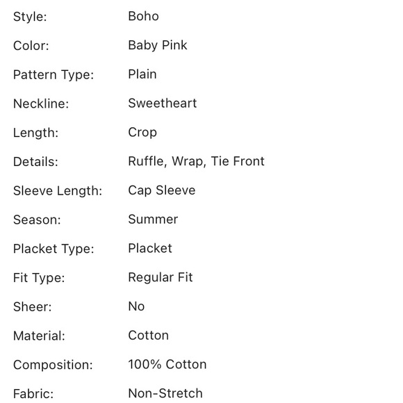 SOLD💋🆕 Pink Wrap Blouse - Picture 4 of 5